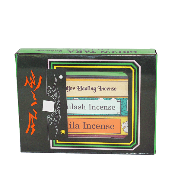 caja de incienso tibetano 5 aroms